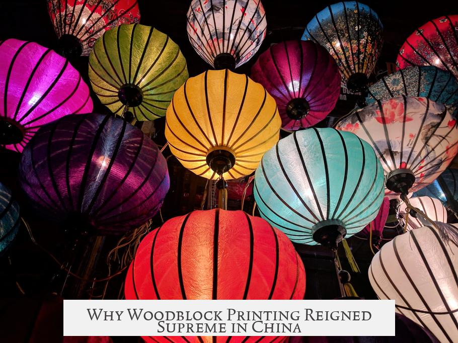 Why Woodblock Printing Reigned Supreme in China