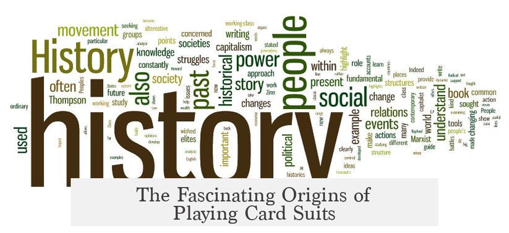 The Fascinating Origins of Playing Card Suits