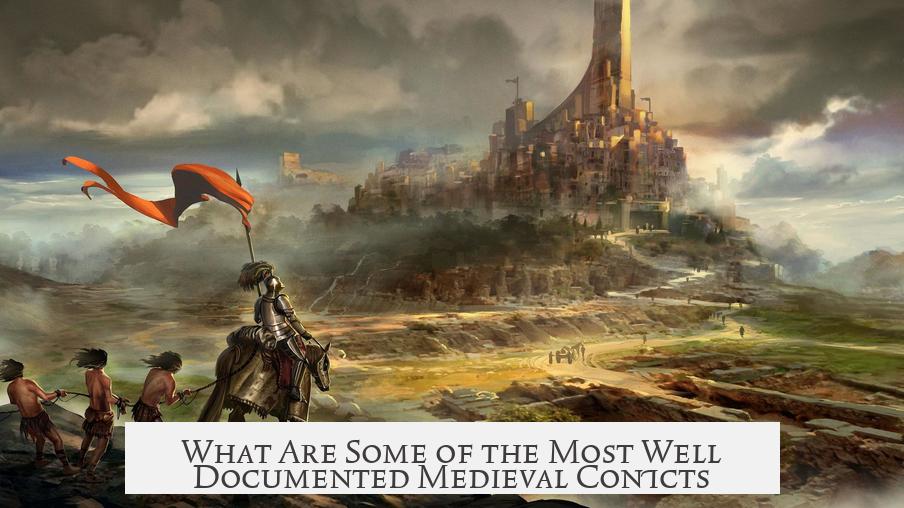 What Are Some of the Most Well Documented Medieval Conflicts?
