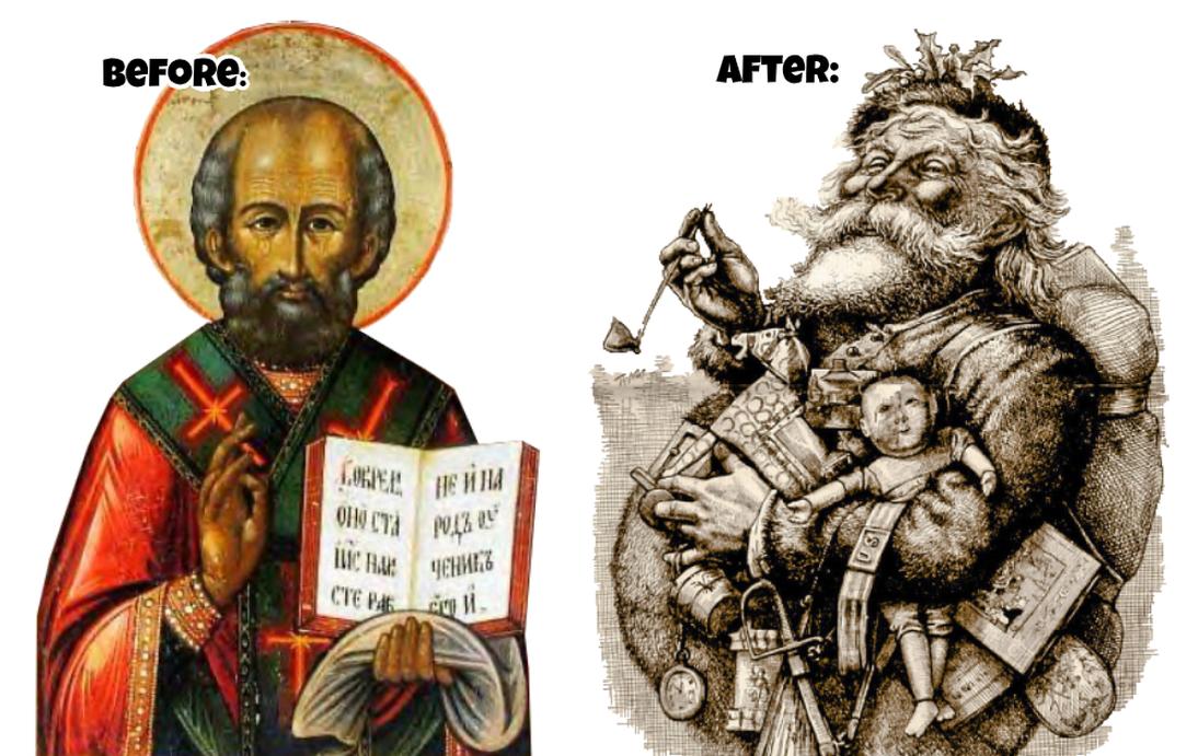 The shift of Santa Claus’s arrival date to Christmas, rather than St. Nicholas Day, emerges strongly during this culture solidification phase. The Americanized Santa Claus figure integrates elements of Dutch tradition, poetic invention, and popular media depictions to achieve its now-iconic status.