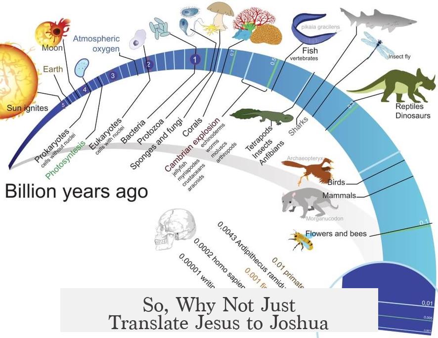 So, Why Not Just Translate Jesus to Joshua?