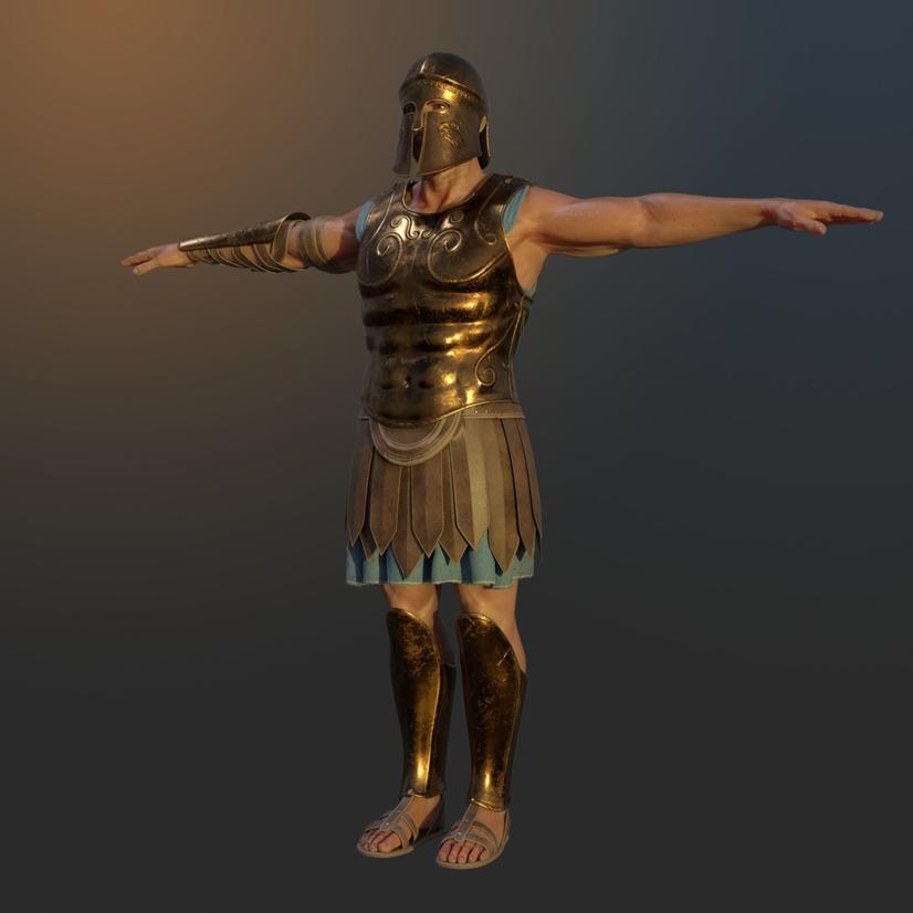 Roman Legionary Crests Follow the Greek Tradition
