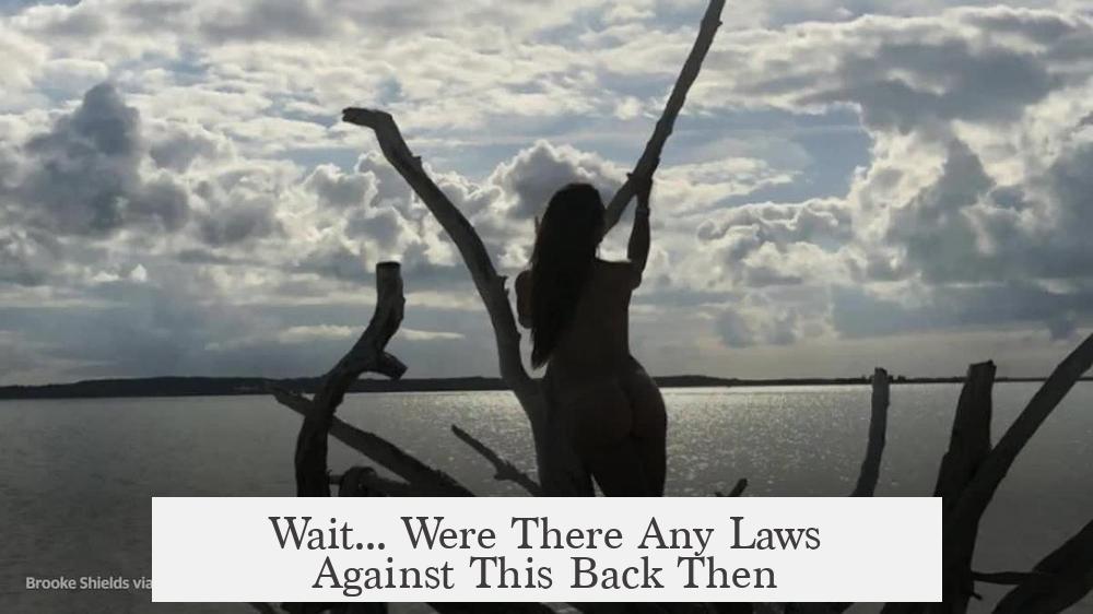 Wait... Were There Any Laws Against This Back Then?