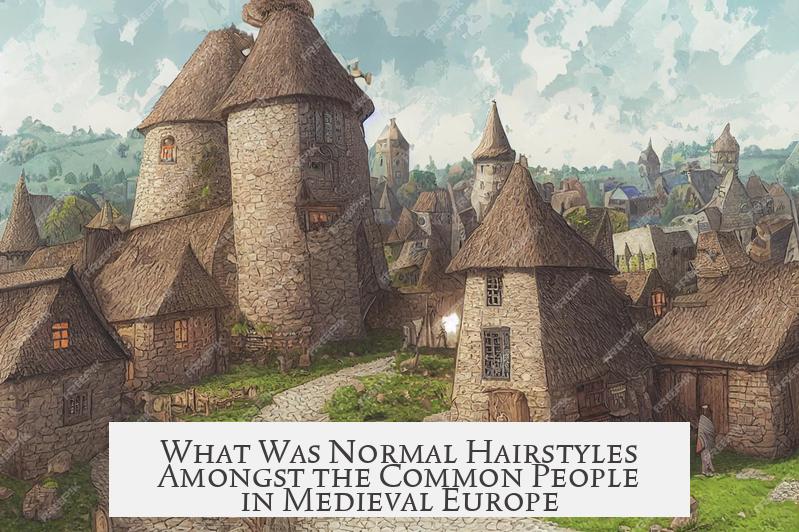 What Was Normal Hairstyles Amongst the Common People in Medieval Europe?