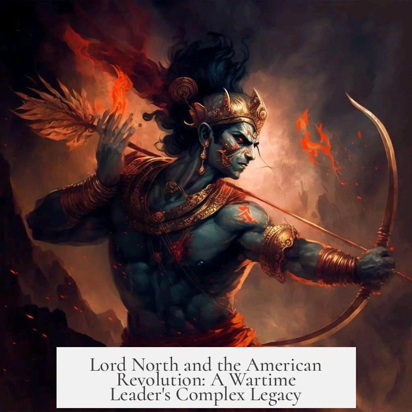 Lord North and the American Revolution: A Wartime Leader's Complex Legacy