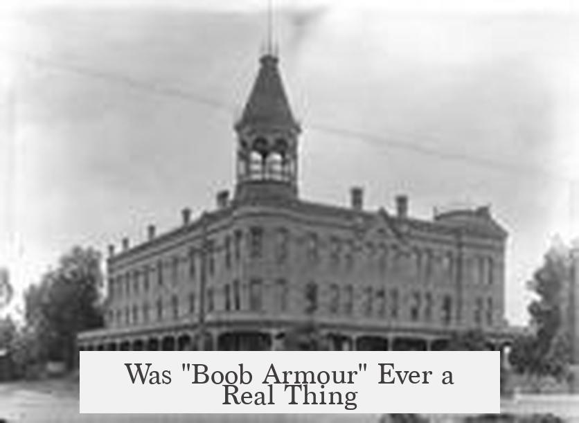 Was "Boob Armour" Ever a Real Thing?
