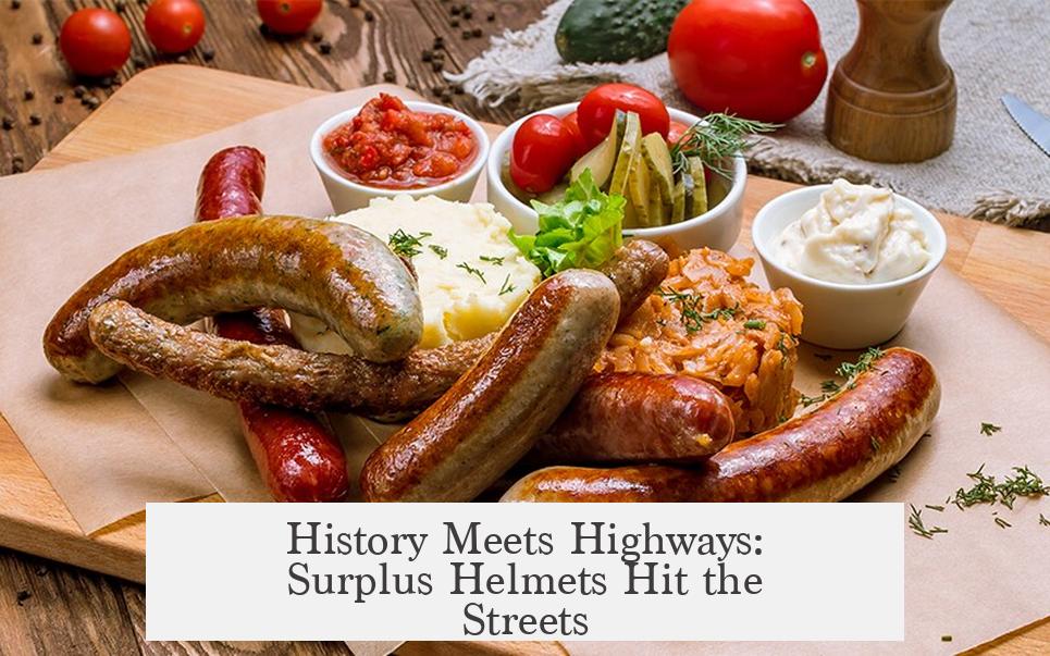History Meets Highways: Surplus Helmets Hit the Streets