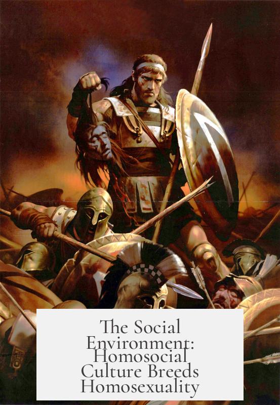 The Social Environment: Homosocial Culture Breeds Homosexuality
