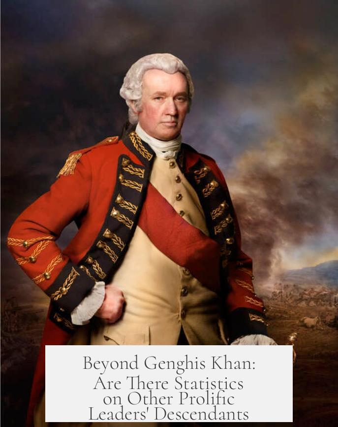 Beyond Genghis Khan: Are There Statistics on Other Prolific Leaders' Descendants?