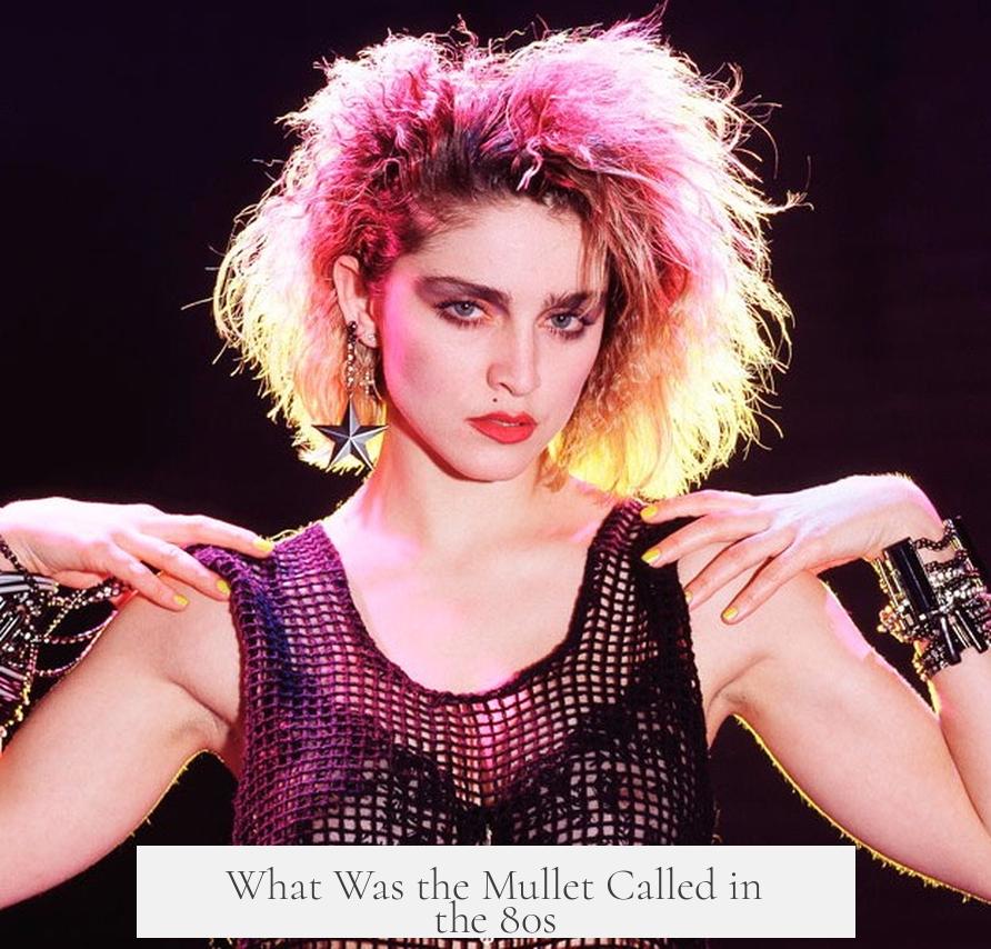 What Was the Mullet Called in the 80s?