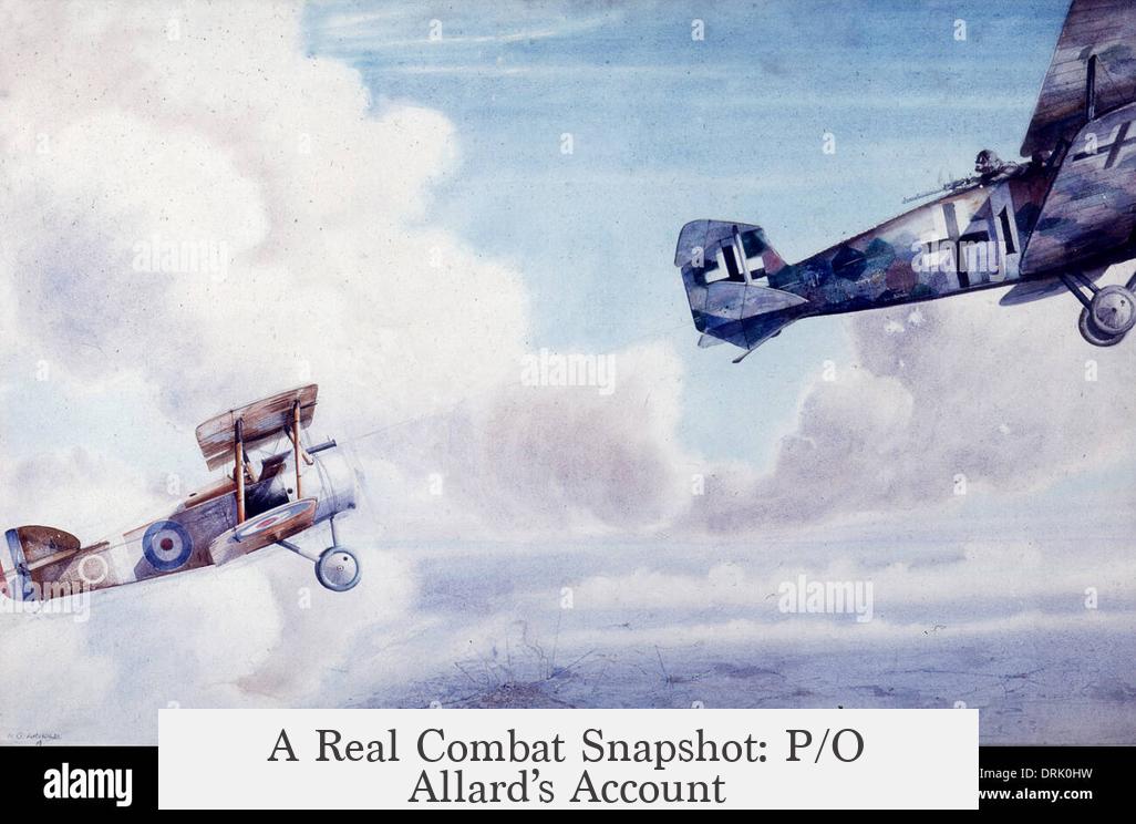 A Real Combat Snapshot: P/O Allard’s Account