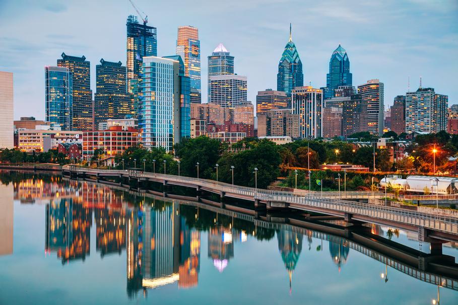 While the new capital city, Washington D.C., was being built from the swampy wilds between Maryland and Virginia, Philadelphia took on the role of a temporary capital. So, from 1790 to 1800, Philly was the working seat of government again.