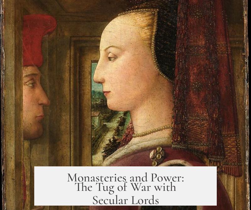 Monasteries and Power: The Tug of War with Secular Lords