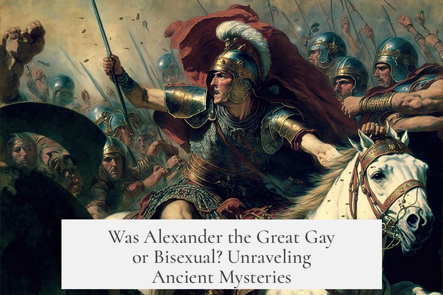 Was Alexander the Great Gay or Bisexual? Unraveling Ancient Mysteries