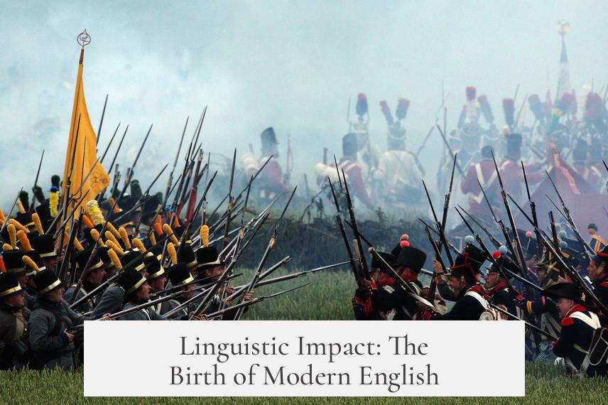 Linguistic Impact: The Birth of Modern English