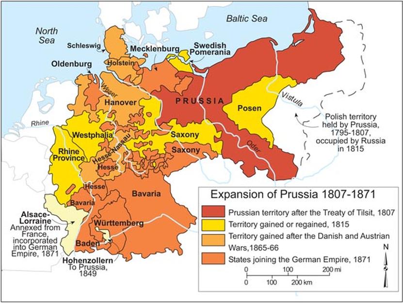 The similarity between the names “Prussia” and “Russia” mostly exists in English and does not reflect their native pronunciations or origins.In German, Prussia is called “Preußen” and pronounced quite differently from the English “Prussia.” In Russian, “Россия” (Rossiya) also sounds distinct. The English versions happen to be closer in sound, creating the impression of similarity.