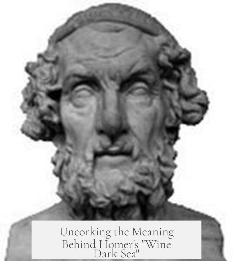 Uncorking the Meaning Behind Homer's "Wine Dark Sea"