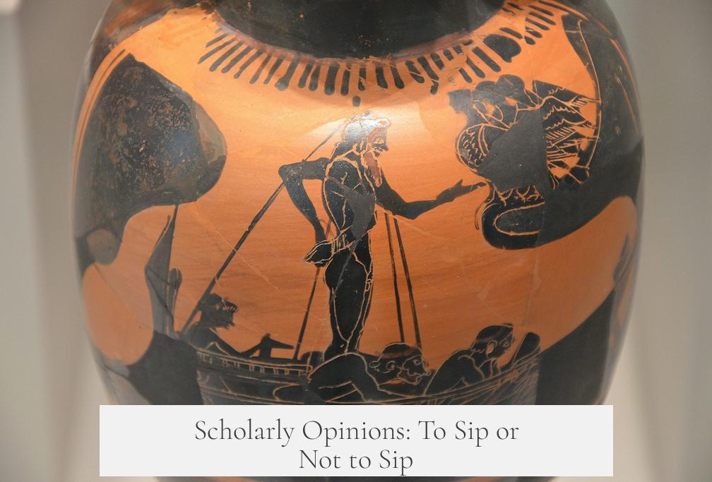 Scholarly Opinions: To Sip or Not to Sip