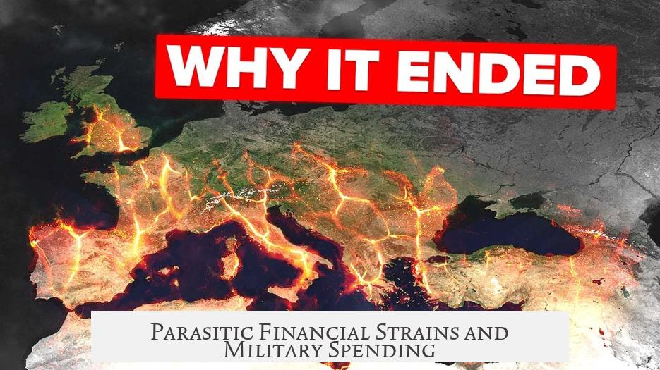 Parasitic Financial Strains and Military Spending