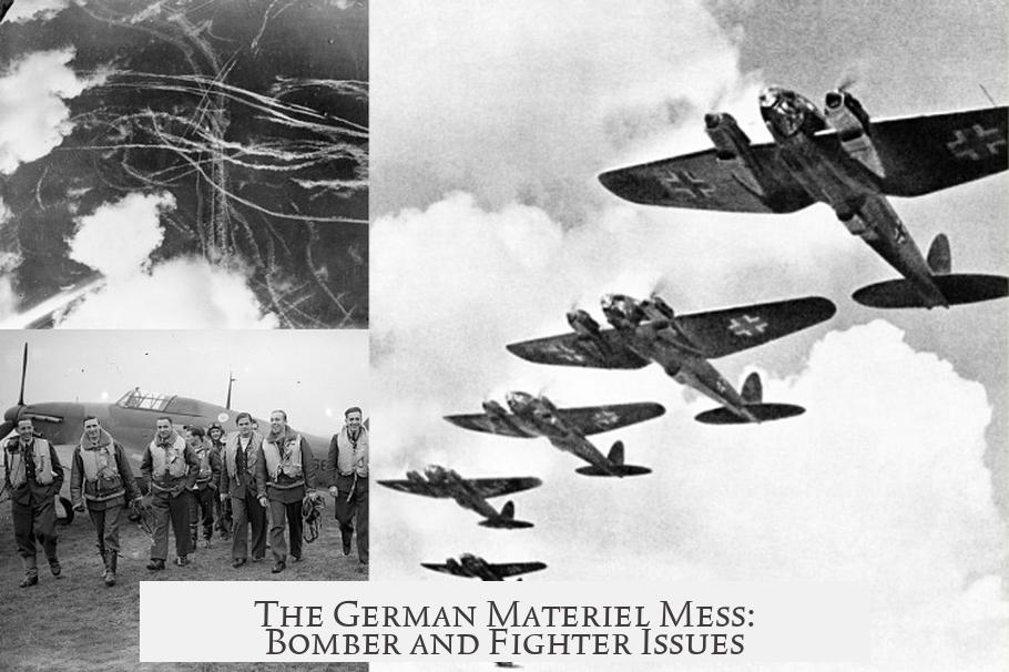 The German Materiel Mess: Bomber and Fighter Issues