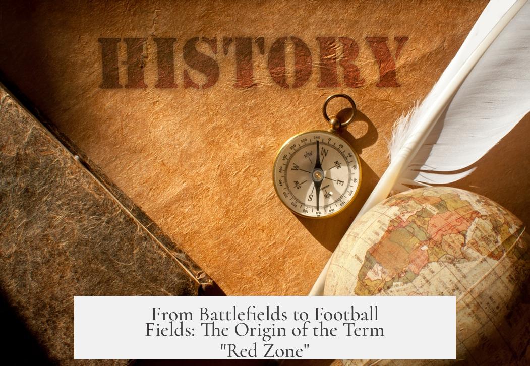From Battlefields to Football Fields: The Origin of the Term "Red Zone"