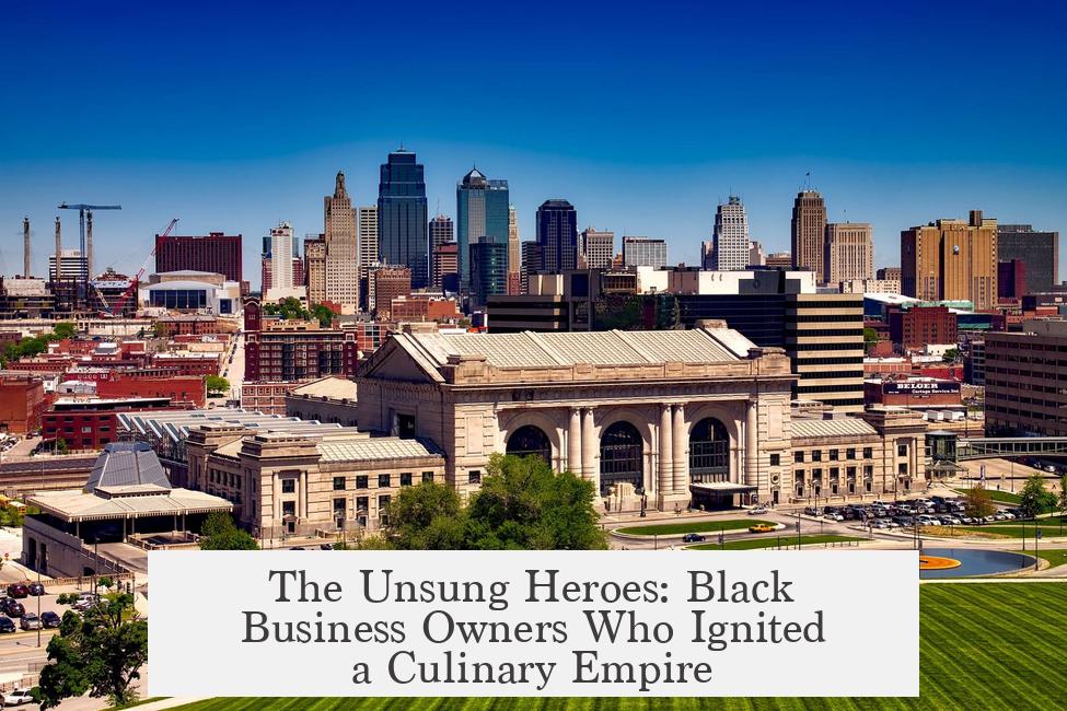 The Unsung Heroes: Black Business Owners Who Ignited a Culinary Empire