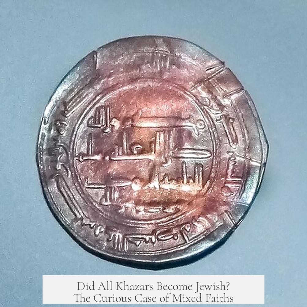 Did All Khazars Become Jewish? The Curious Case of Mixed Faiths