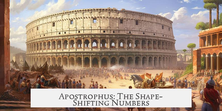 Apostrophus: The Shape-Shifting Numbers