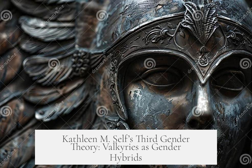 Kathleen M. Self’s Third Gender Theory: Valkyries as Gender Hybrids