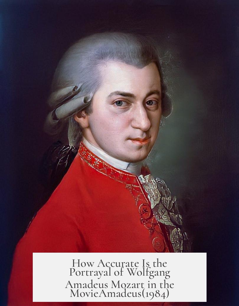 How Accurate Is the Portrayal of Wolfgang Amadeus Mozart in the MovieAmadeus(1984)?