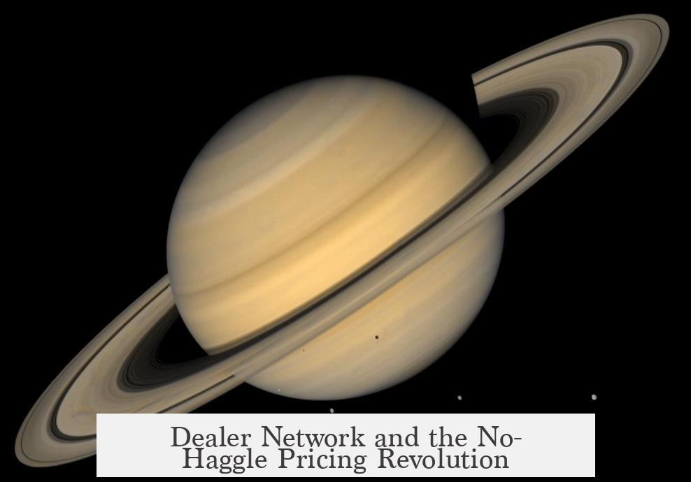 Dealer Network and the No-Haggle Pricing Revolution