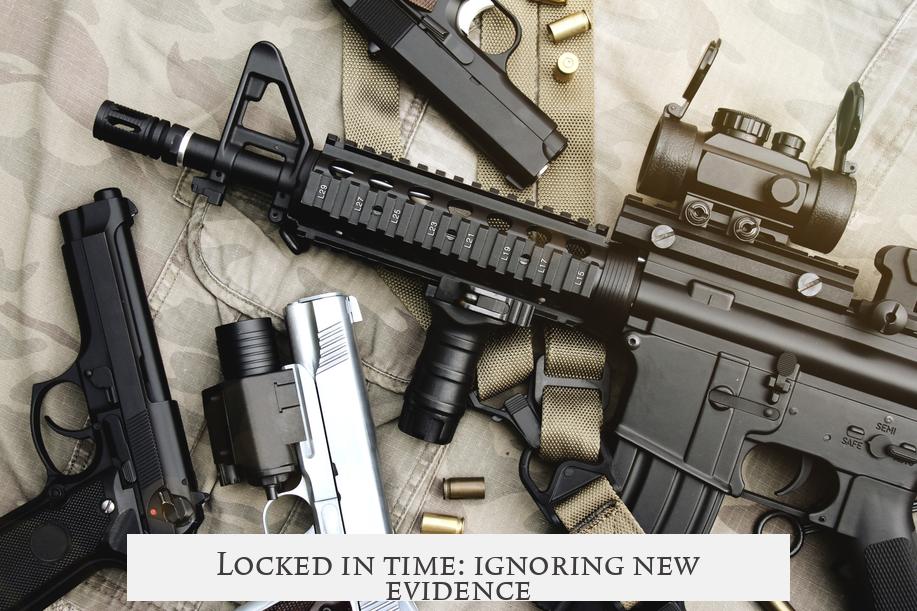 Locked in time: ignoring new evidence