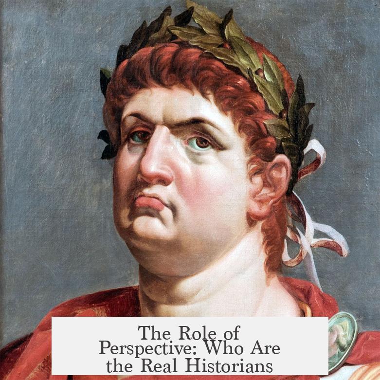 The Role of Perspective: Who Are the Real Historians?