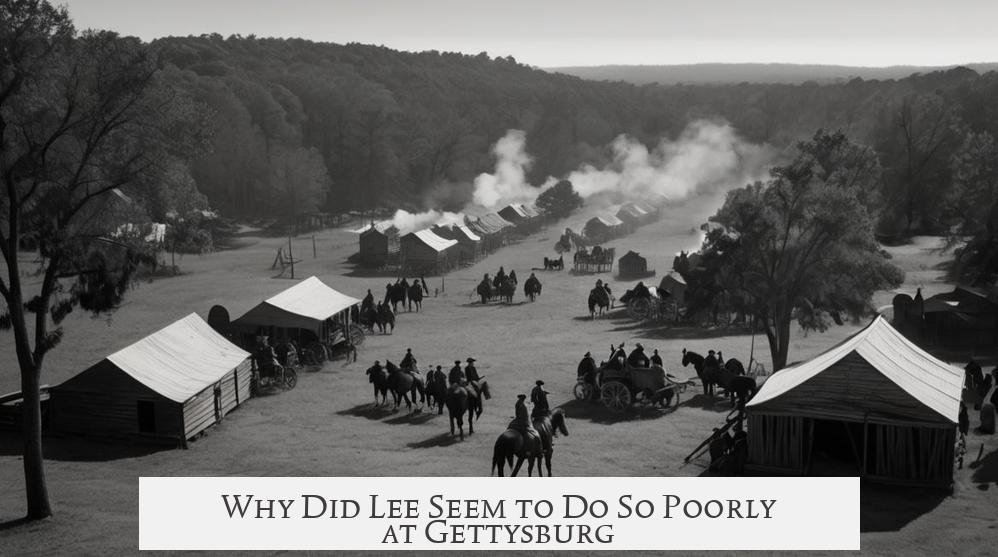 Why Did Lee Seem to Do So Poorly at Gettysburg?