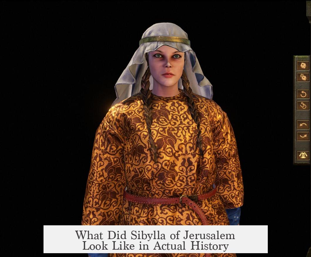What Did Sibylla of Jerusalem Look Like in Actual History?
