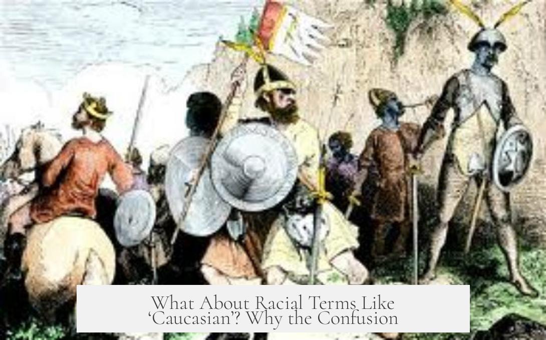 What About Racial Terms Like ‘Caucasian’? Why the Confusion?