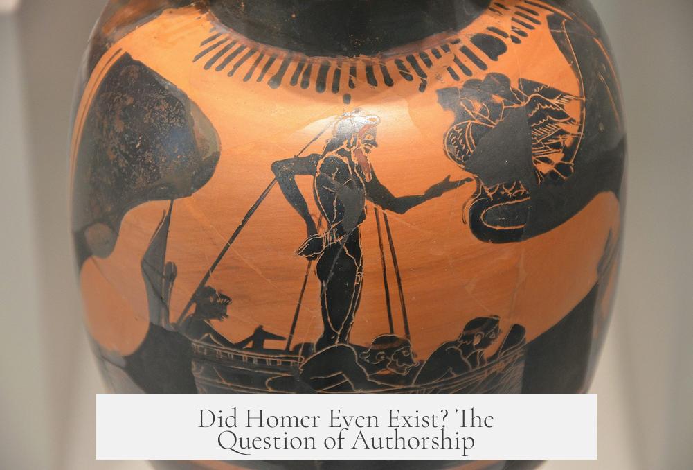 Did Homer Even Exist? The Question of Authorship