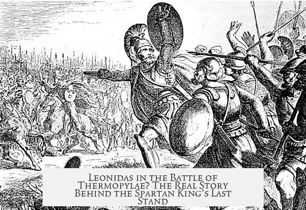 Leonidas in the Battle of Thermopylae? The Real Story Behind the Spartan King’s Last Stand