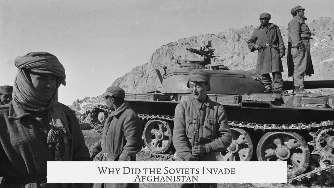 Why Did the Soviets Invade Afghanistan?