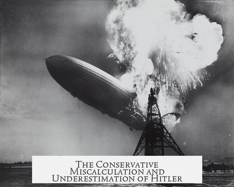 The Conservative Miscalculation and Underestimation of Hitler