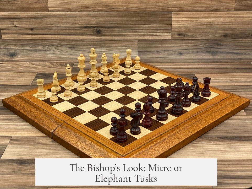 The Bishop’s Look: Mitre or Elephant Tusks?
