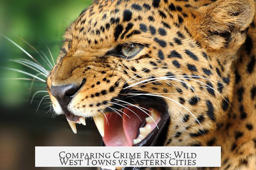 Comparing Crime Rates: Wild West Towns vs Eastern Cities