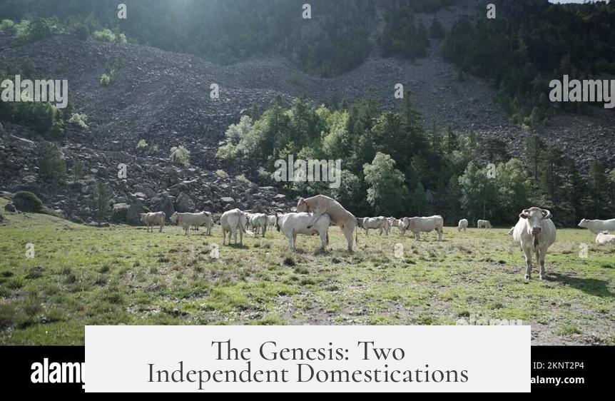 The Genesis: Two Independent Domestications