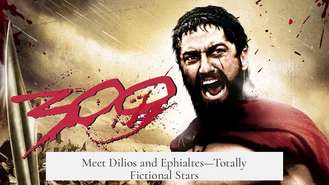 Meet Dilios and Ephialtes—Totally Fictional Stars