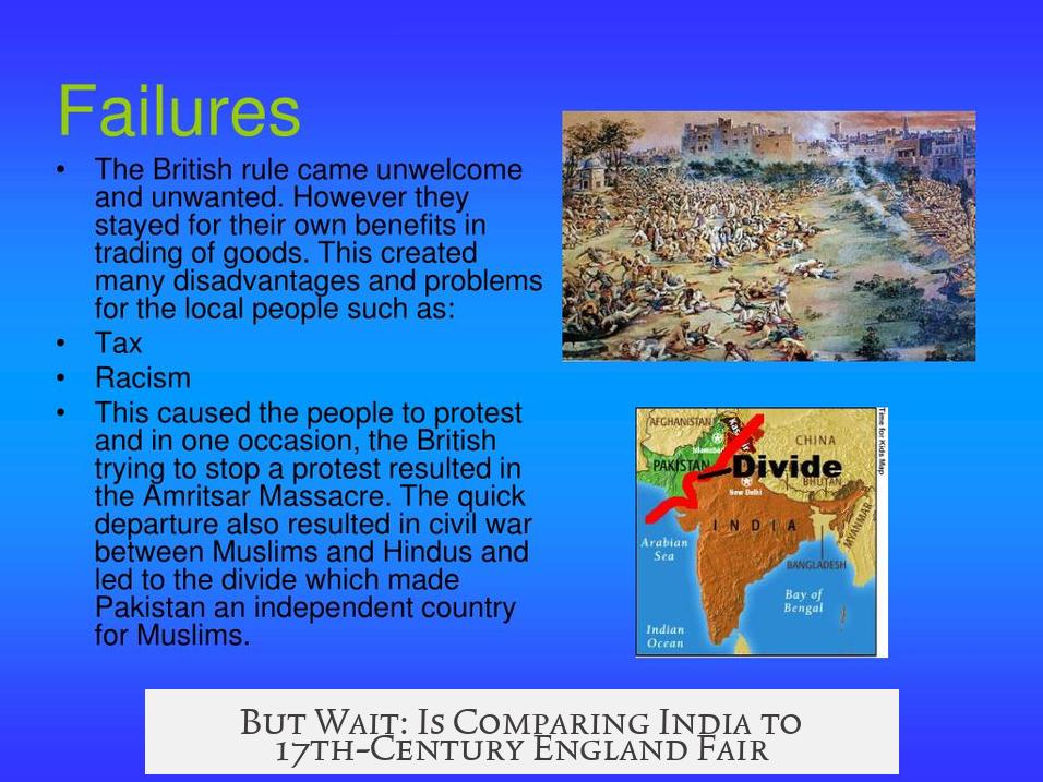 But Wait: Is Comparing India to 17th-Century England Fair?