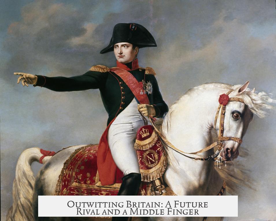 Outwitting Britain: A Future Rival and a Middle Finger
