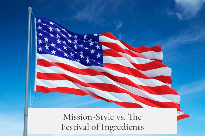 Mission-Style vs. The Festival of Ingredients