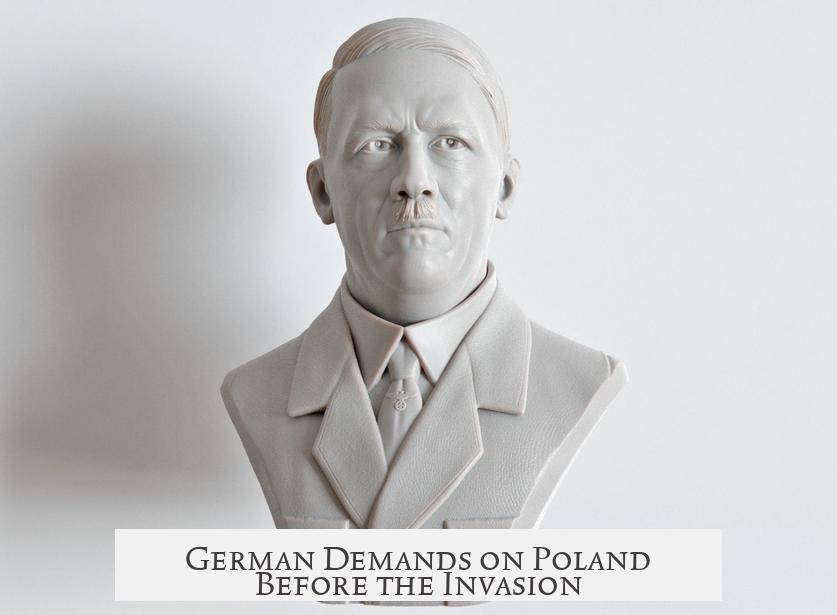 German Demands on Poland Before the Invasion