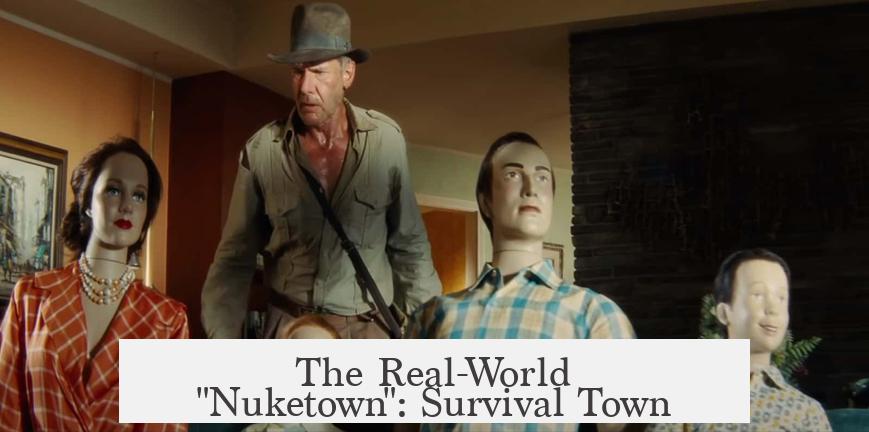 The Real-World "Nuketown": Survival Town