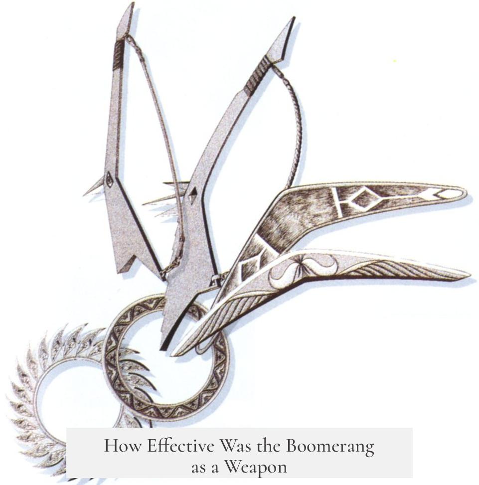 How Effective Was the Boomerang as a Weapon?